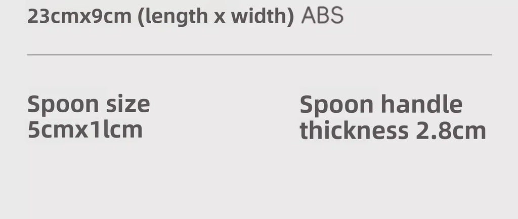 Cuchara de comida con báscula de pesaje