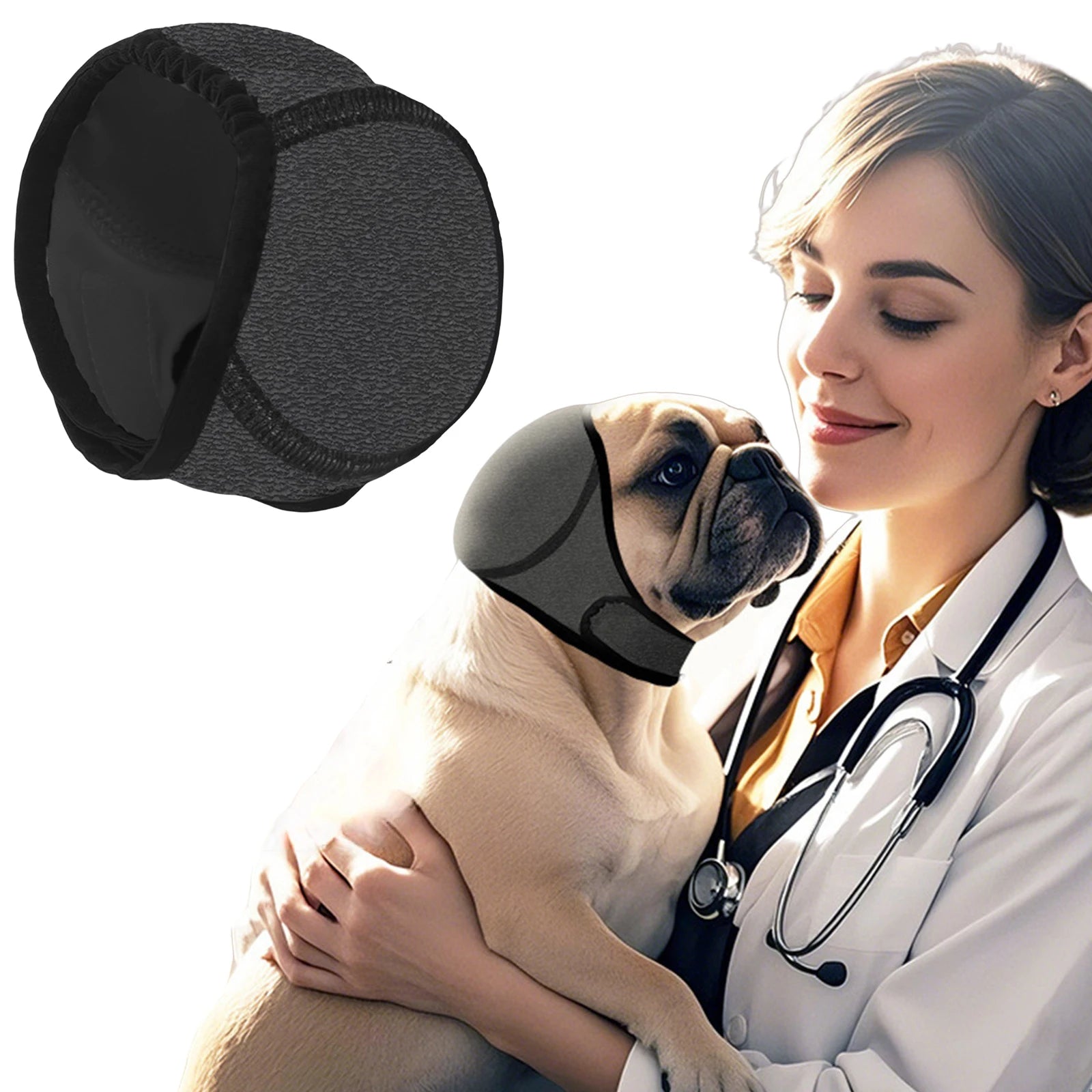 Cubiertas para orejas de perro contra ruido