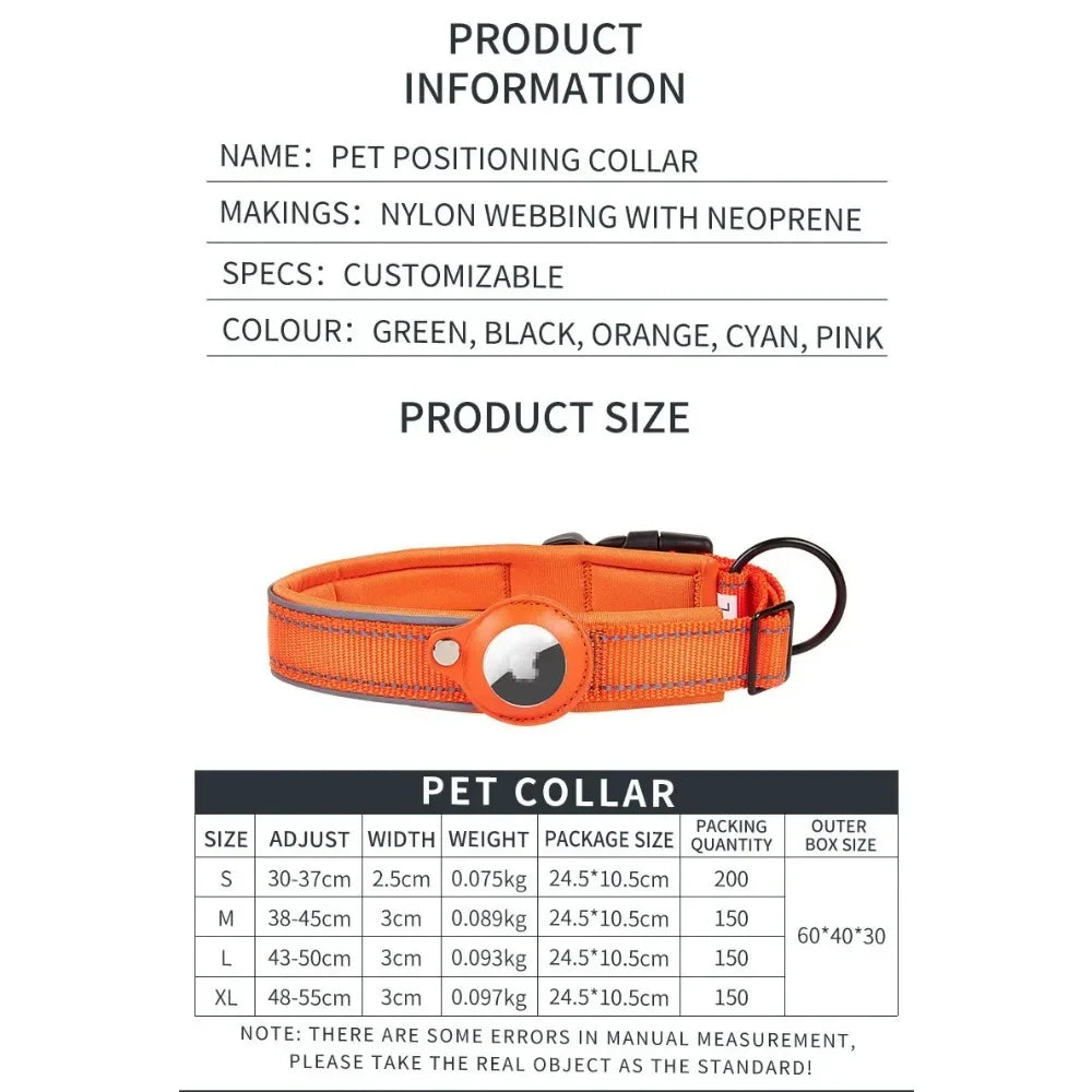 Collar para perro AirTag