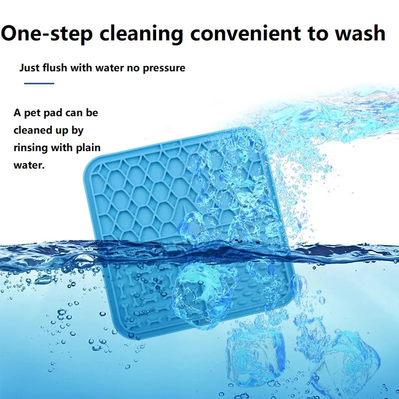 Estera de silicona para lamer